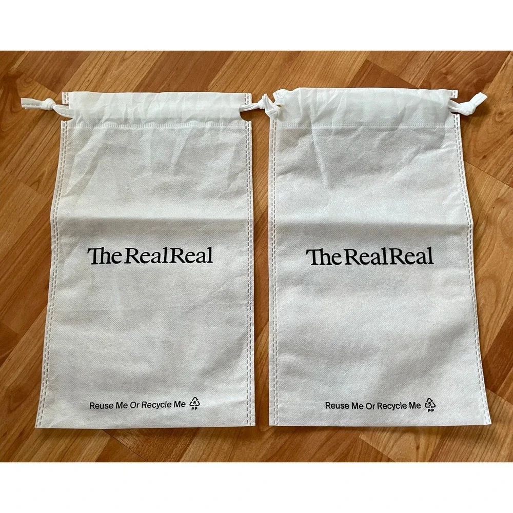 Bundle of 2 The Real Real Dust Bags‎